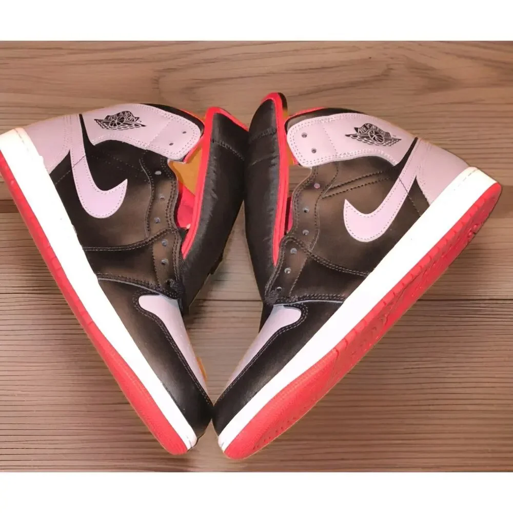 Jordan Air Jordan 1 Mid Bred Shadow Black Cement Grey Red DQ8426-006
